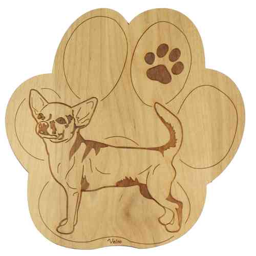 Chihuahua APooth-haired Trivet