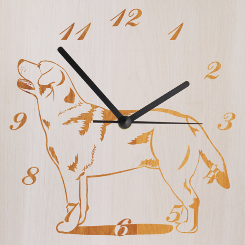 Labrador Retriever Clock