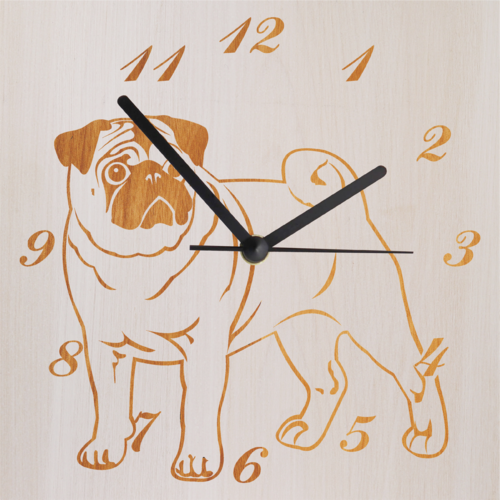 Pug Clock