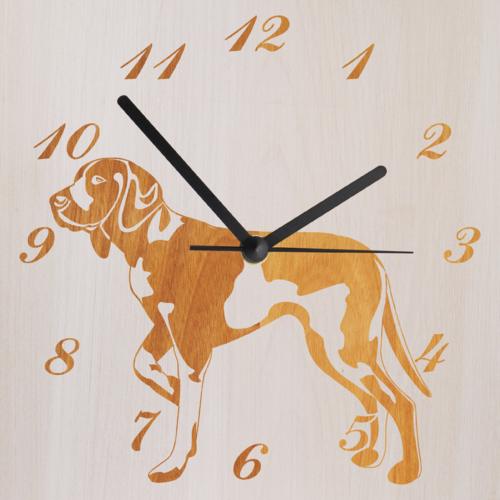 German Short-haired Pointing Dog Clock