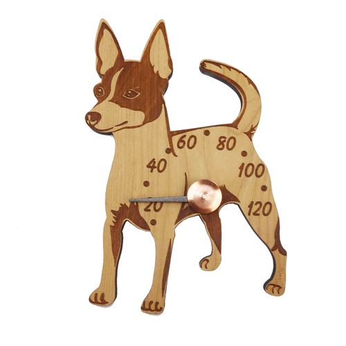 American Toy Terrier Sauna Thermometer